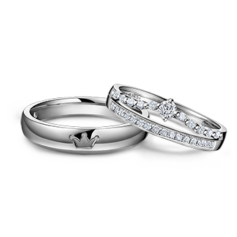 《壹半》情侣对戒《完善》